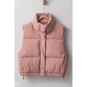 NEW LOVE TREE women's haven puffer vest in pink